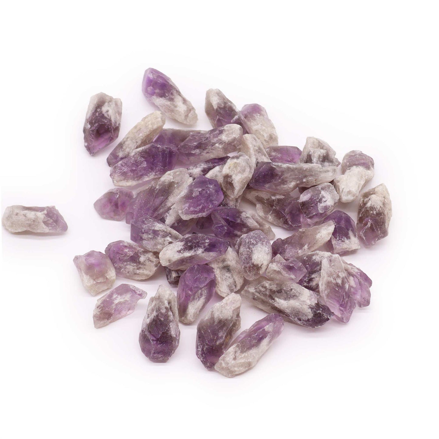 Raw Crystals (500gm) - Amethyst Rough Points - Luxe Crystals MK