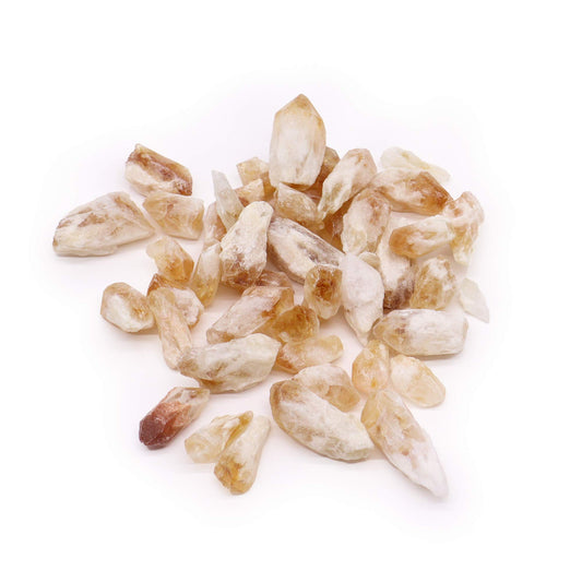 Raw Crystals (500gm) - Citrine Rough Points - Luxe Crystals MK