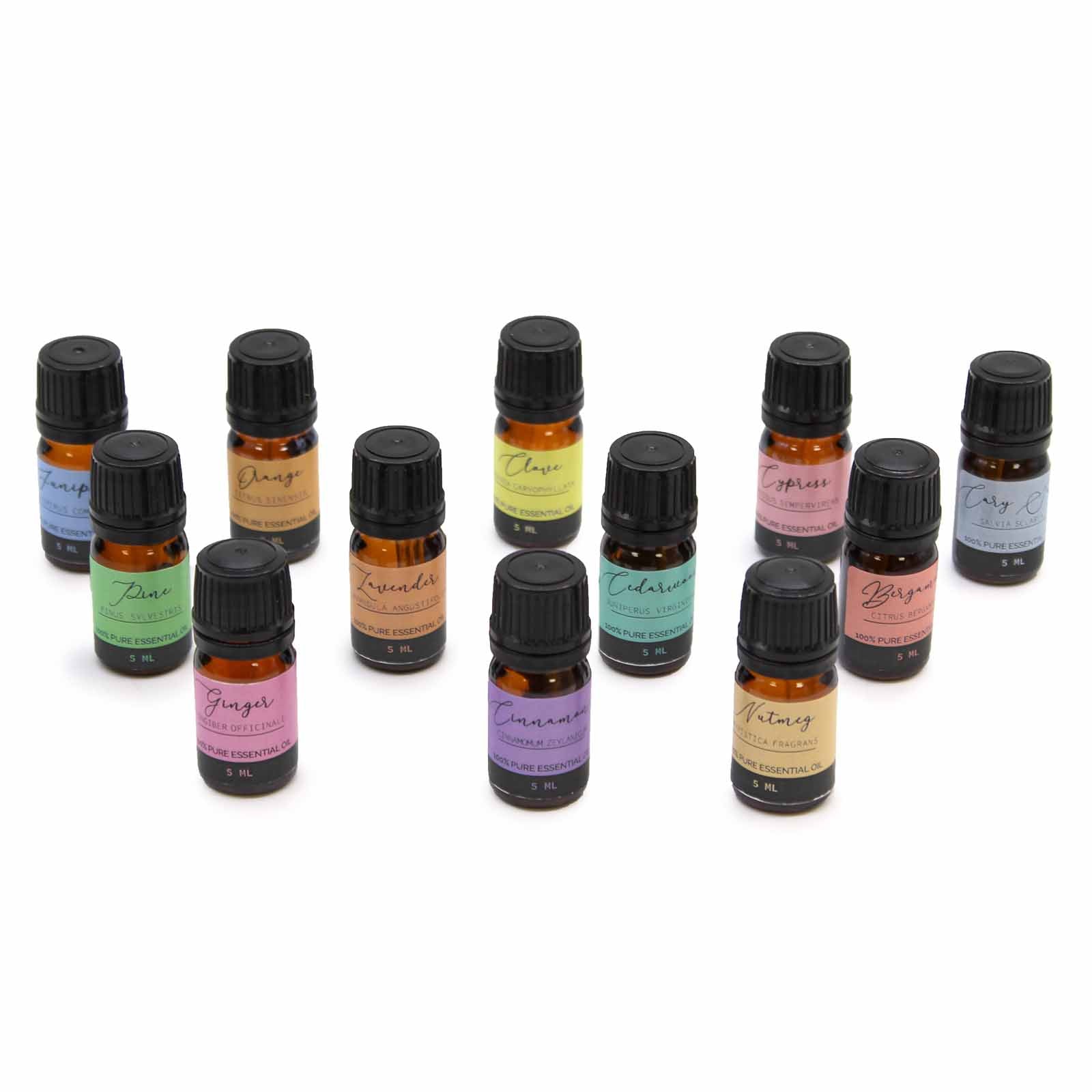 Aromatherapy Essential Oil Set - Luxe Crystals MK